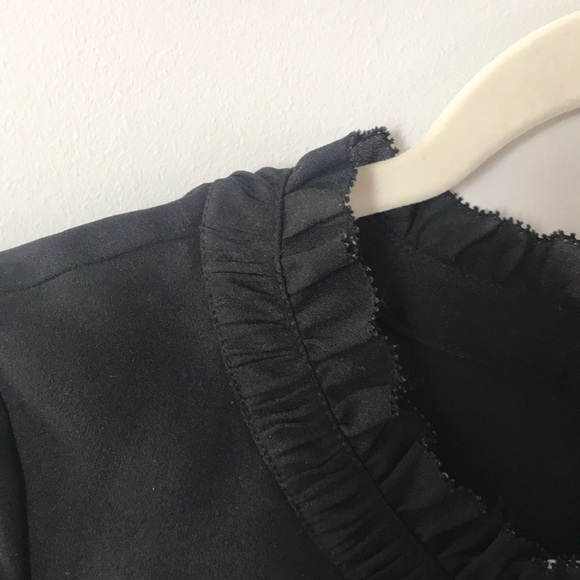 J.Crew Factory Ruffle Collar Top - Picture 2 of 4